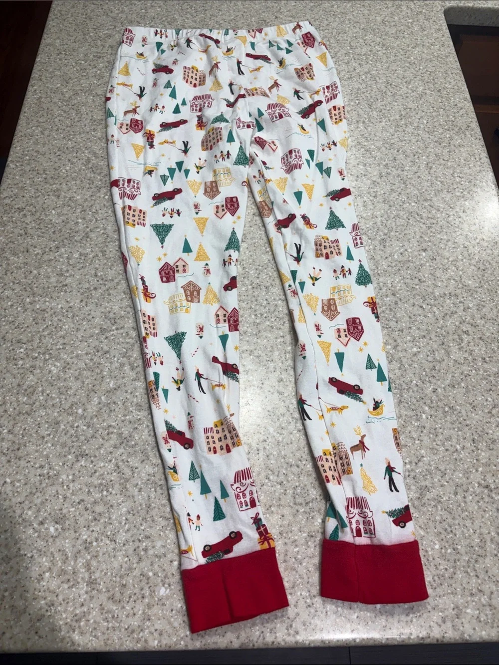 Lc by Lauren Conrad girls size 14 two piece Christmas pajamas 100% cotton